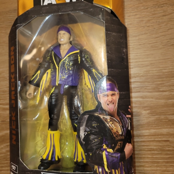 All Elite AEW Wrestling Series 7 Unrivaled Collection #57 Nick Jackon New - Picture 5 of 8